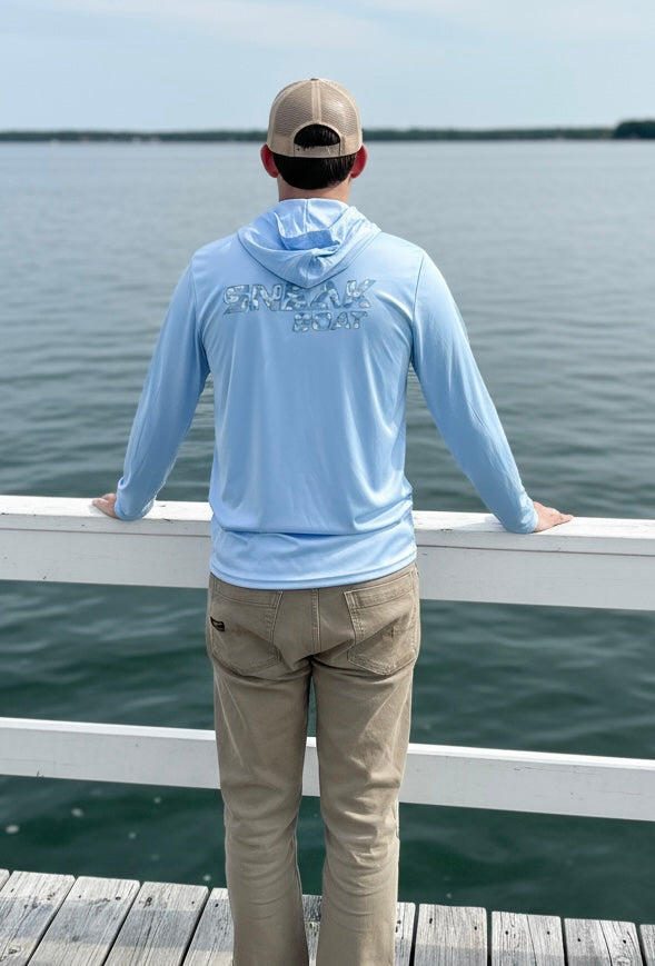 Marine Camo Long Sleeve Hoodie