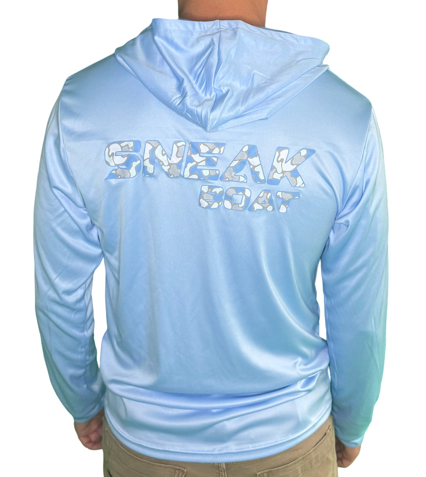 Marine Camo Long Sleeve Hoodie