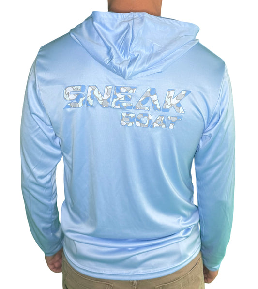 Marine Camo Long Sleeve Hoodie