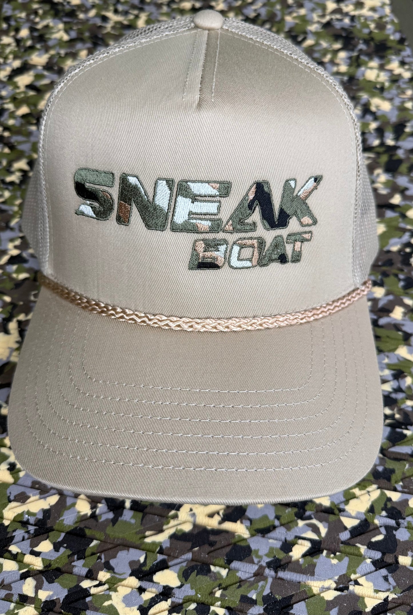 Khaki Camo Hat